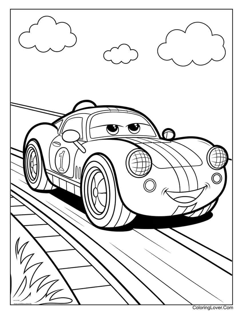 disney cars coloring pages free printable
