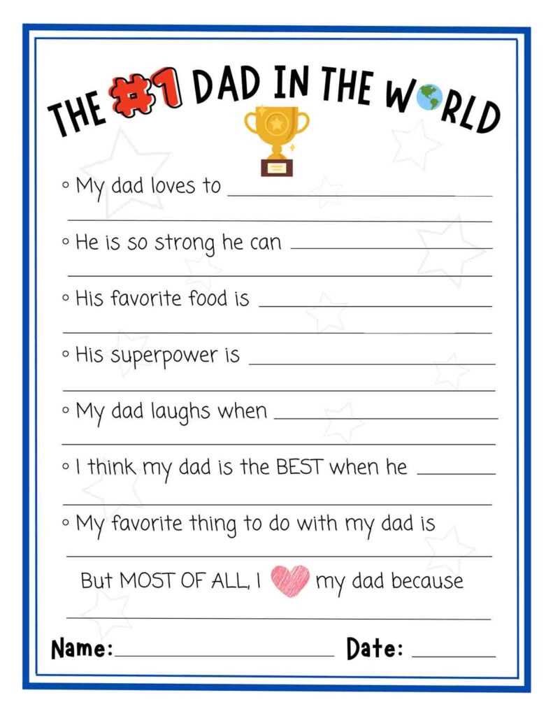 fathers day printable free fathers day printable free