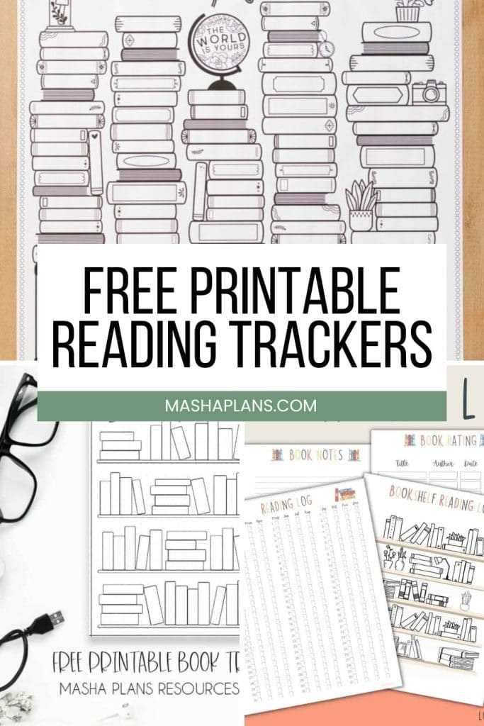 free printable book tracker