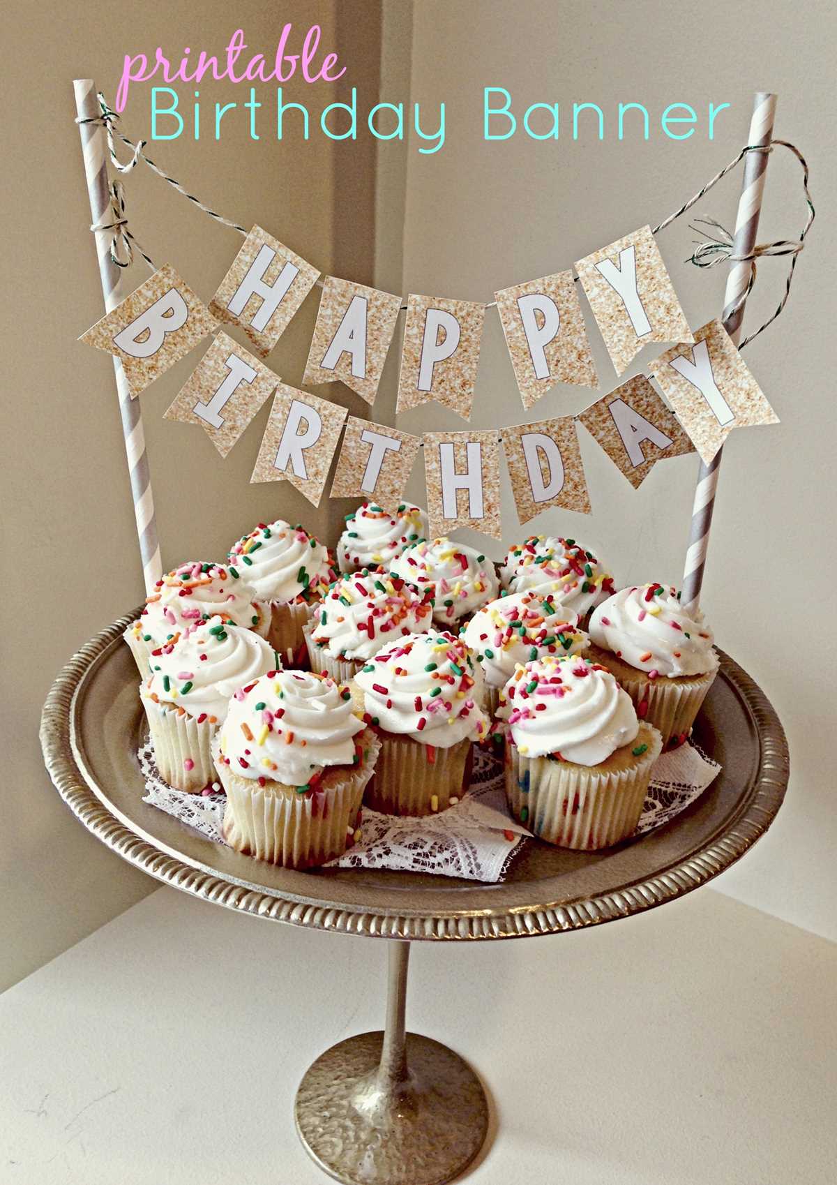printable birthday cake