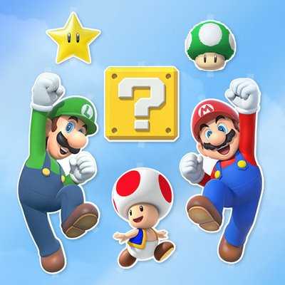 super mario free printables