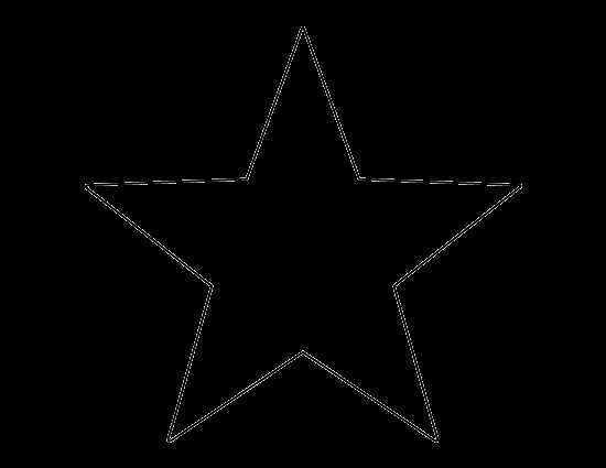 printable starburst stencil