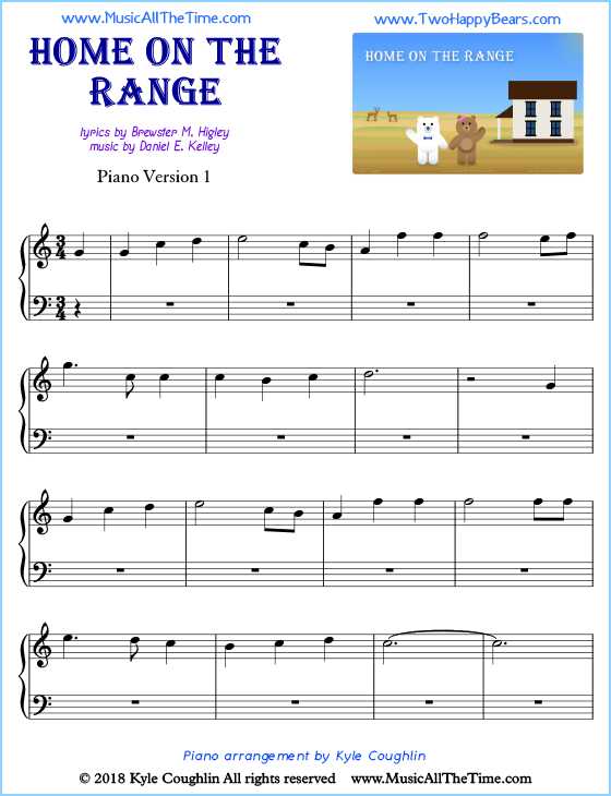 free printable piano sheet music for beginners