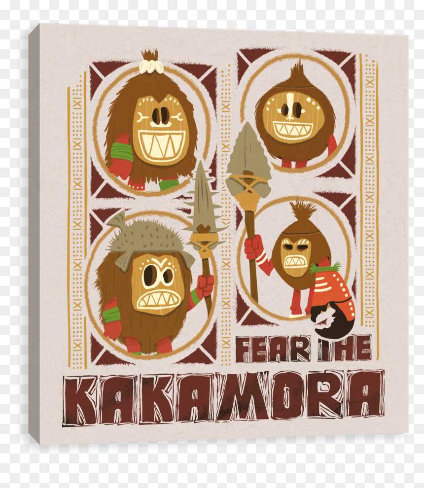 kakamora face printable