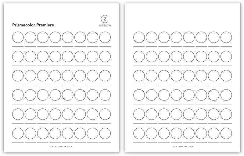 free printable blank color swatch chart free printable blank color swatch chart