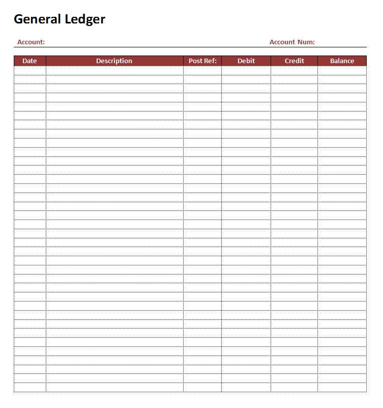 printable blank ledger template