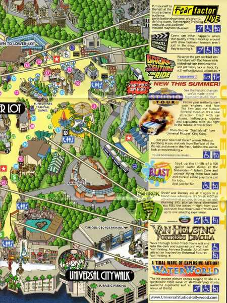 printable map of hollywood studios